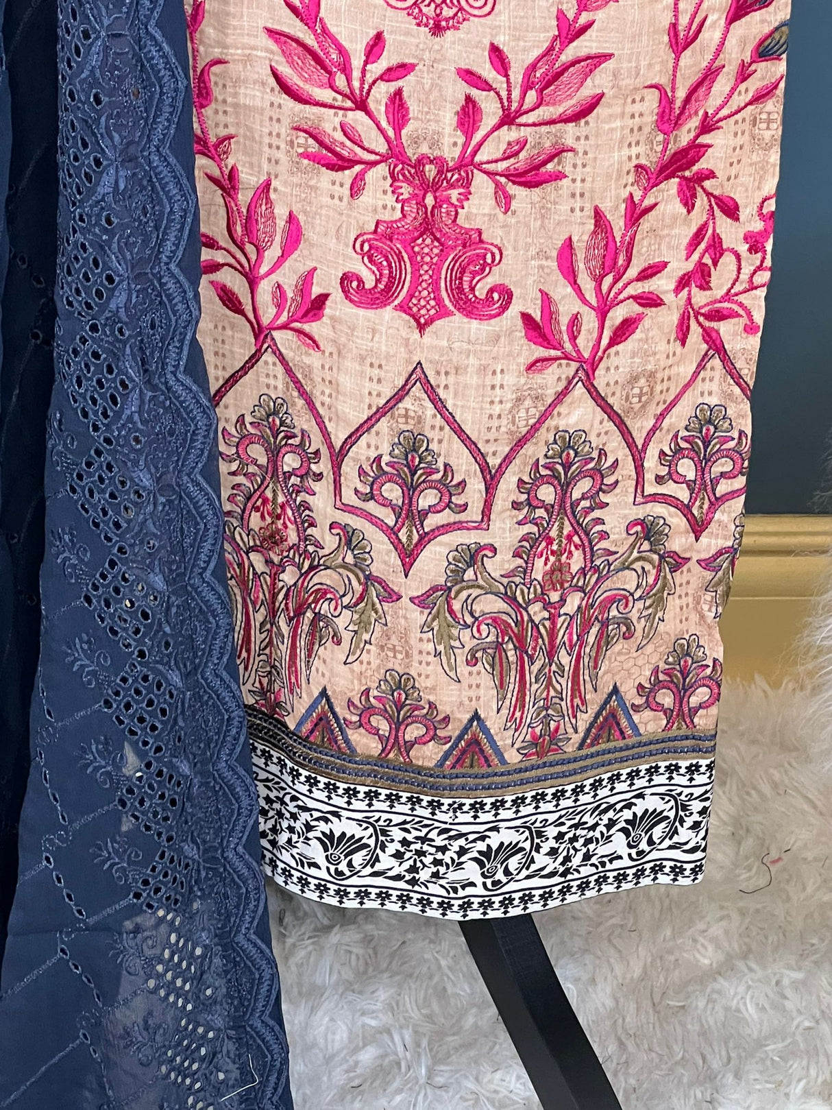 luxury Embroidered lawn Ready To Ship