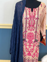 luxury Embroidered lawn Ready To Ship