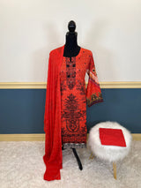 luxury Embroidered lawn Ready To Ship