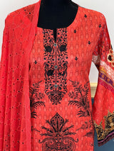 luxury Embroidered lawn Ready To Ship