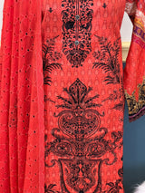 luxury Embroidered lawn Ready To Ship