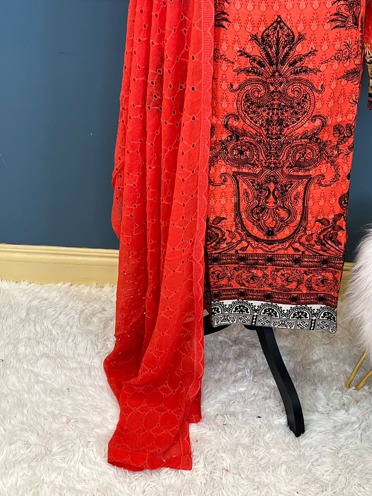 luxury Embroidered lawn Ready To Ship