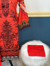 luxury Embroidered lawn Ready To Ship