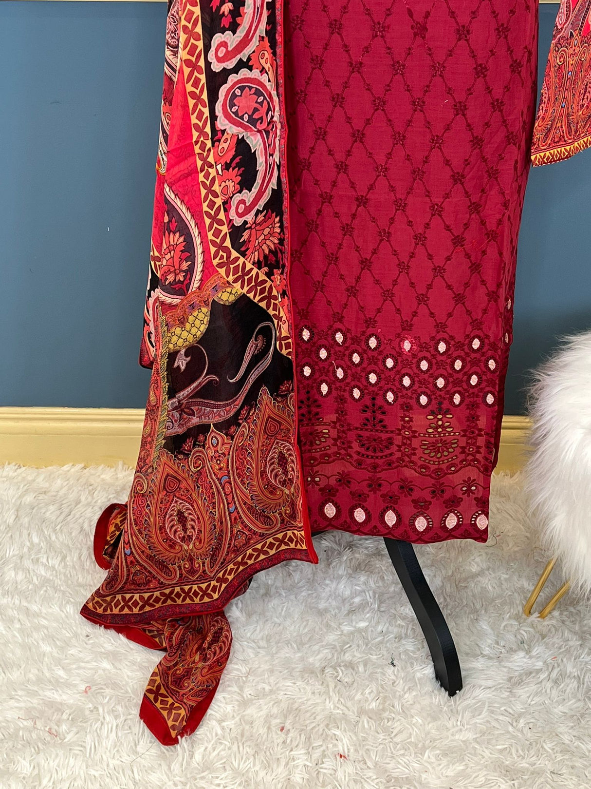 Luxury Embroidered lawn Ready To Ship