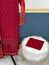 Luxury Embroidered lawn Ready To Ship