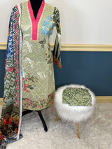 Luxury Embroidered lawn Ready To Ship