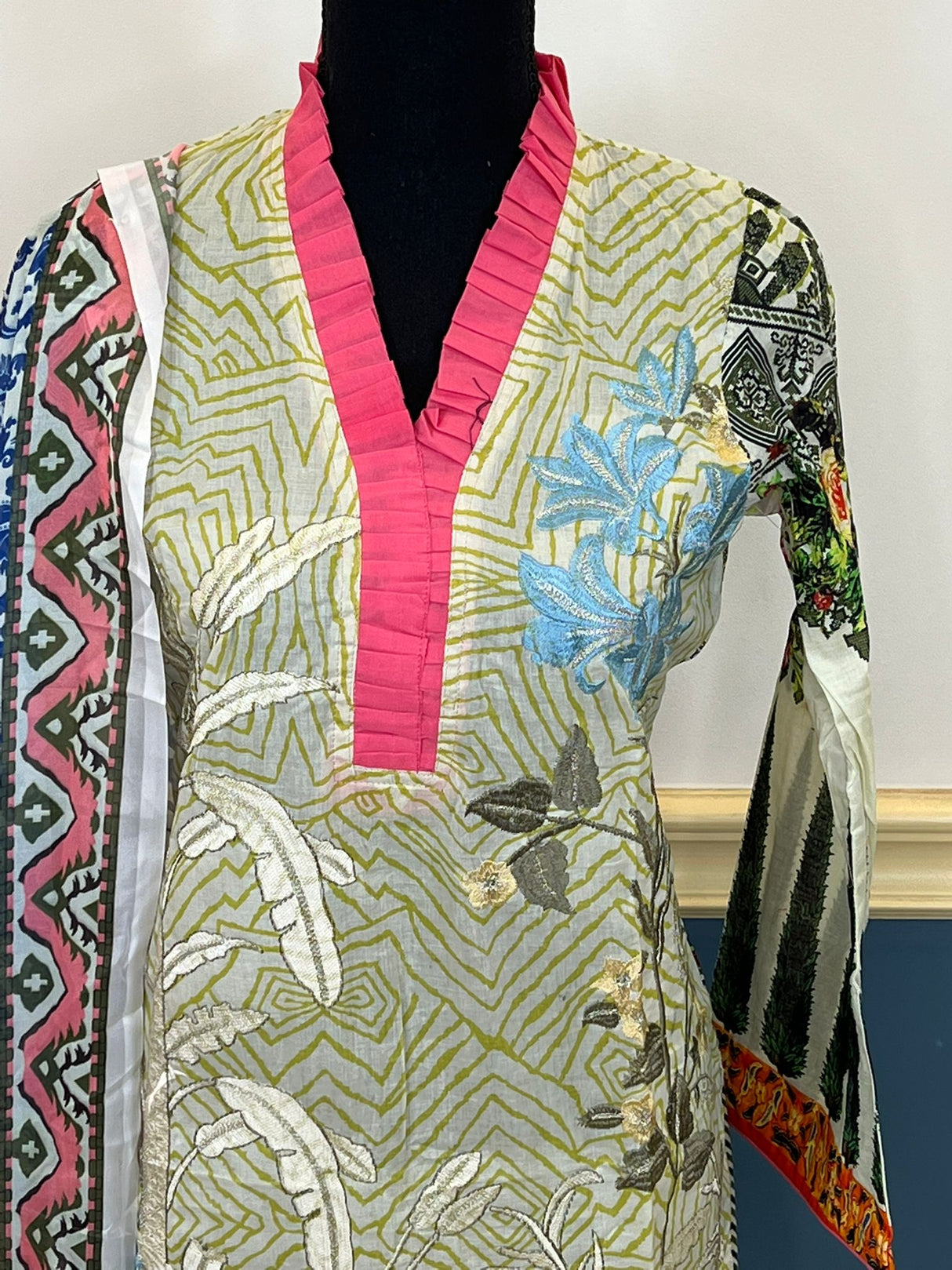 Luxury Embroidered lawn Ready To Ship