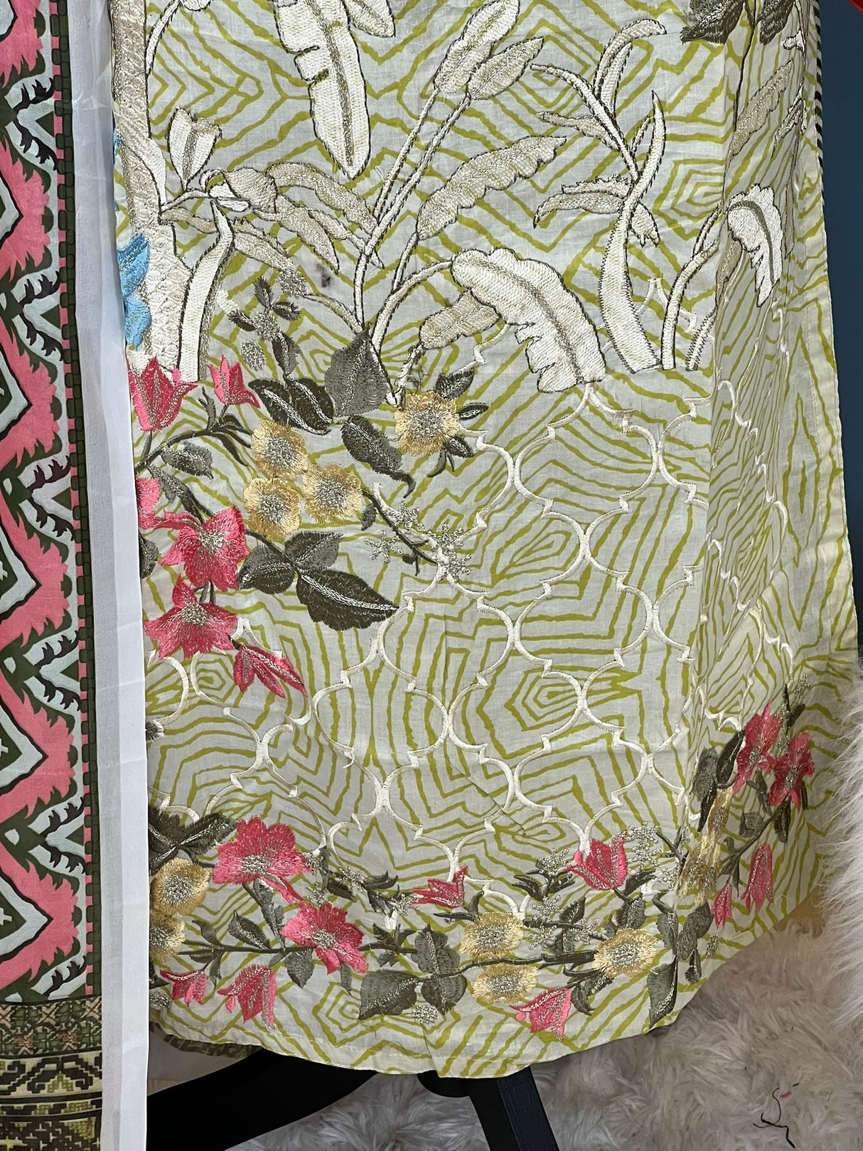 Luxury Embroidered lawn Ready To Ship