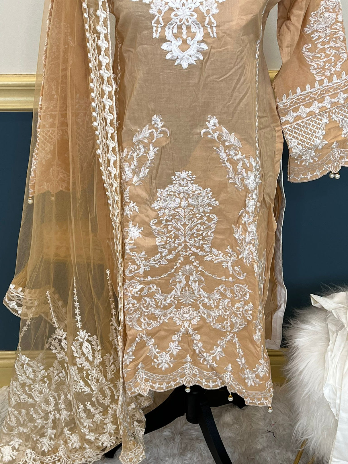 Luxury Embroidered lawn Ready To Ship