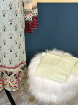 Indian Cotton Stitched Embroidery Suit Ready To Ship