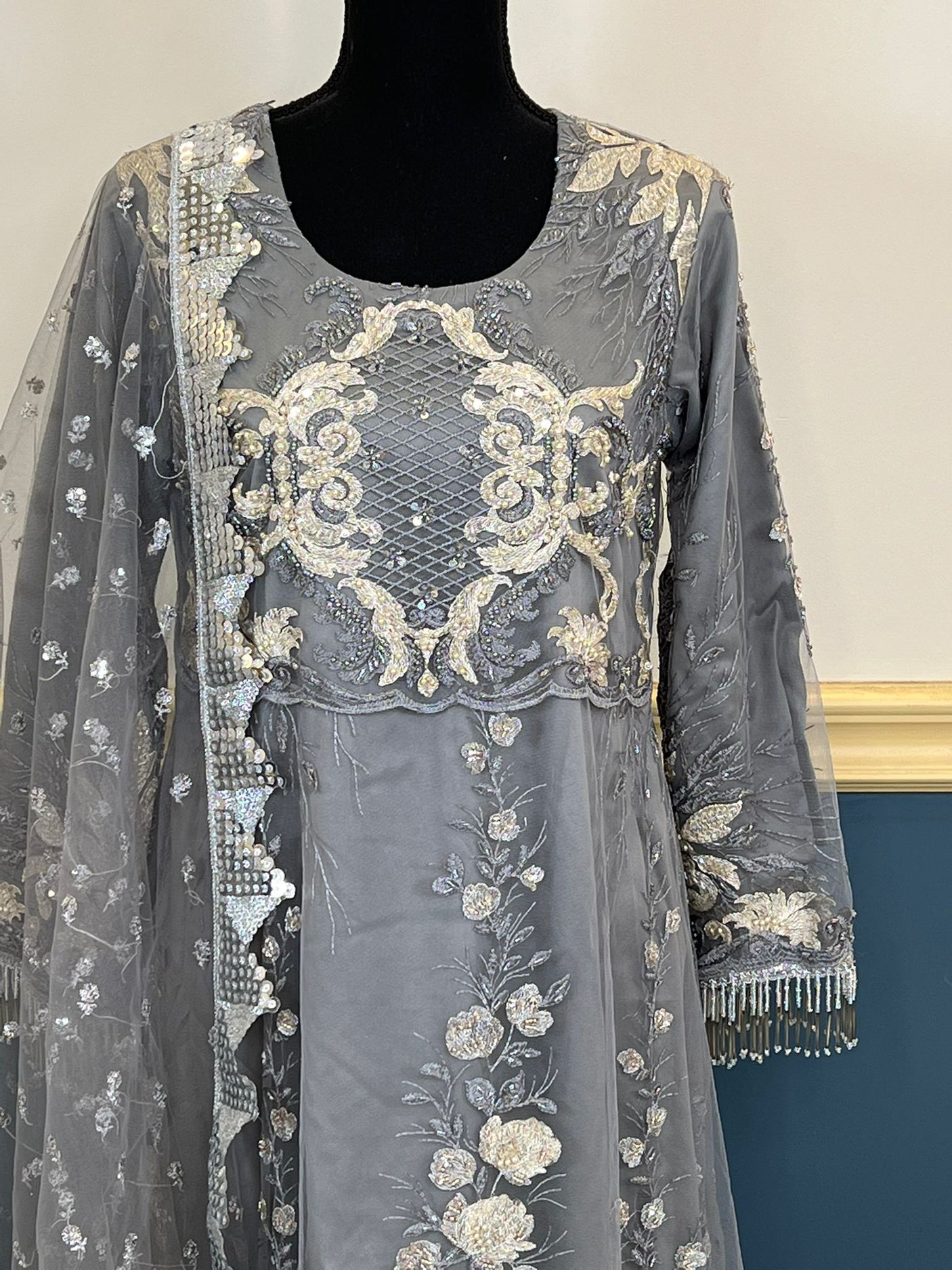 Pakistani Stiched Designer Party Wear -100% Original Guaranteed