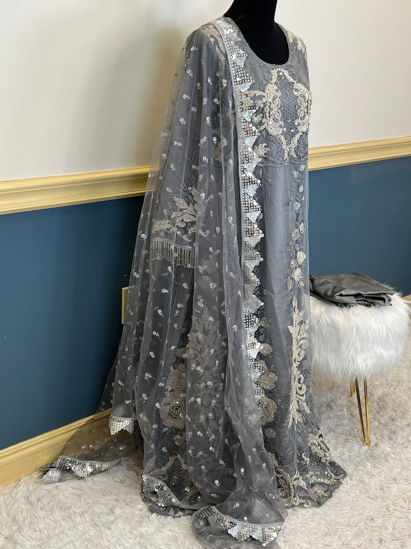 Pakistani Stiched Designer Party Wear -100% Original Guaranteed