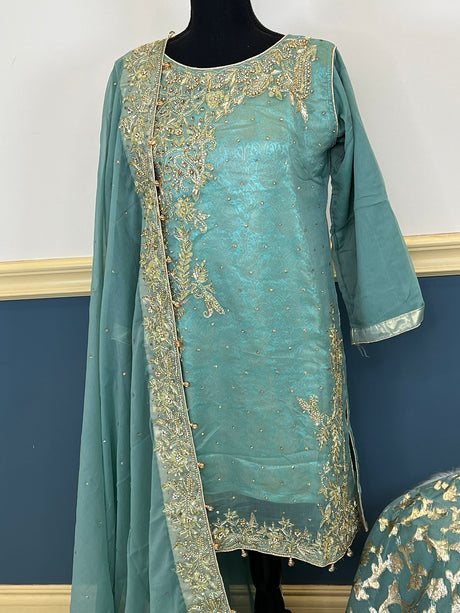 Pakistani Stiched Designer Party Wear -100% Original Guaranteed
