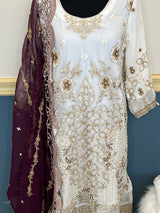 Pakistani Embroidered Party wear  Ready To Ship