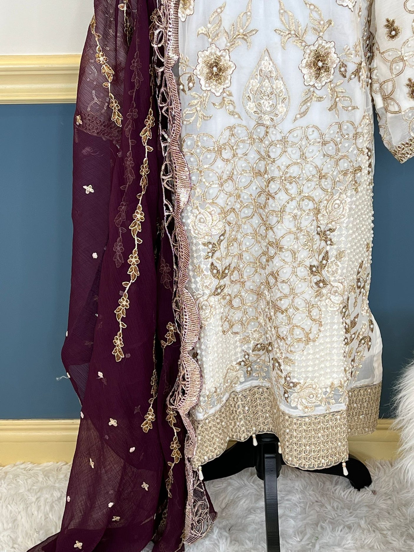 Pakistani Embroidered Party wear  Ready To Ship