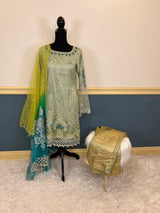 Pakistani Embroidered Party wear  Ready To Ship