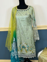 Pakistani Embroidered Party wear  Ready To Ship