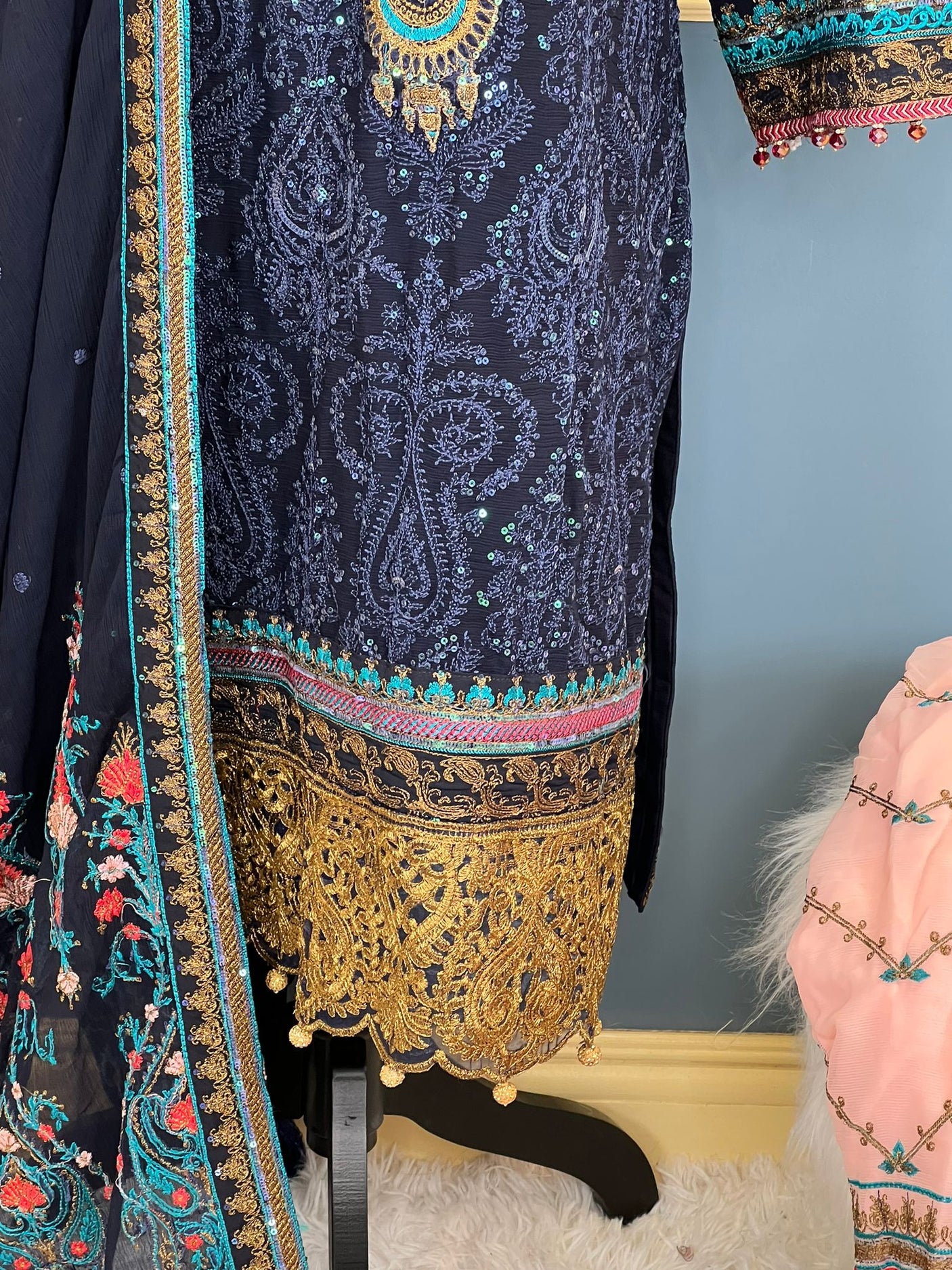 Pakistani Embroidered Party wear  Ready To Ship