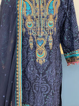 Pakistani Embroidered Party wear  Ready To Ship