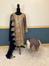 Pakistani Embroidered Party wear  Ready To Ship