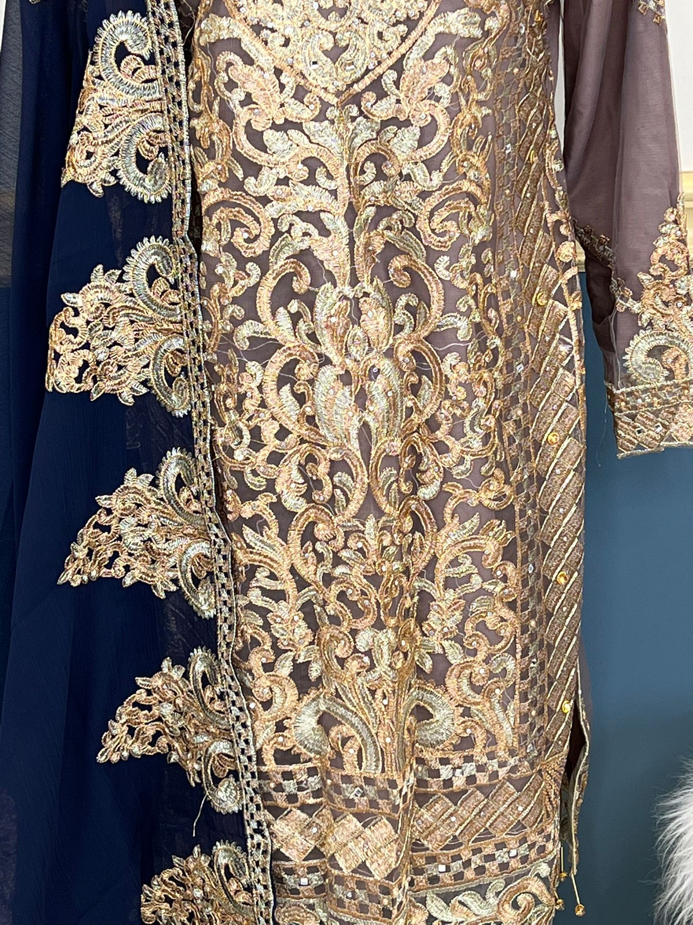 Pakistani Embroidered Party wear  Ready To Ship