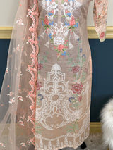 Pakistani Stitched Embroidered lawn Salwar kameez ready to ship