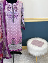 Pakistani Stitched Embroidered lawn Salwar kameez ready to ship