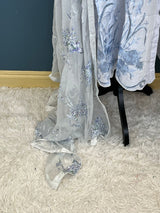 Pakistani lawn stitched  Embroidered Suit Ready To Ship