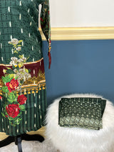 Pakistani Stitched Embroidery Lawn Suit Ready To Ship