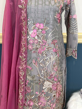 Pakistani Embroidered Party wear  Ready To Ship