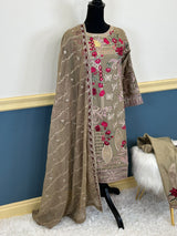 Pakistani Embroidered Party wear  Ready To Ship