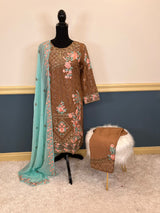 Pakistani Embroidered Party wear  Ready To Ship