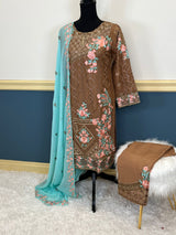 Pakistani Embroidered Party wear  Ready To Ship