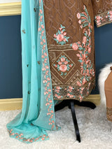 Pakistani Embroidered Party wear  Ready To Ship