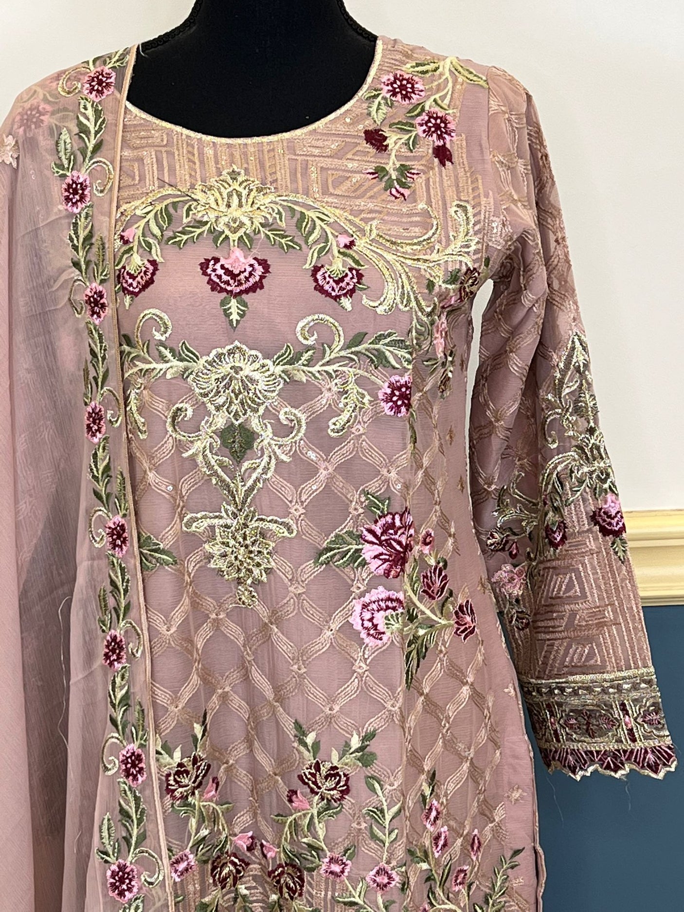 Pakistani Embroidered Party wear  Ready To Ship
