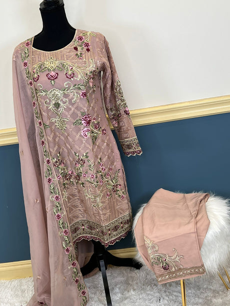Pakistani Embroidered Party wear  Ready To Ship