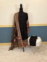 Pakistani Embroidered Party wear  Ready To Ship