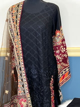 Pakistani Embroidered Party wear  Ready To Ship