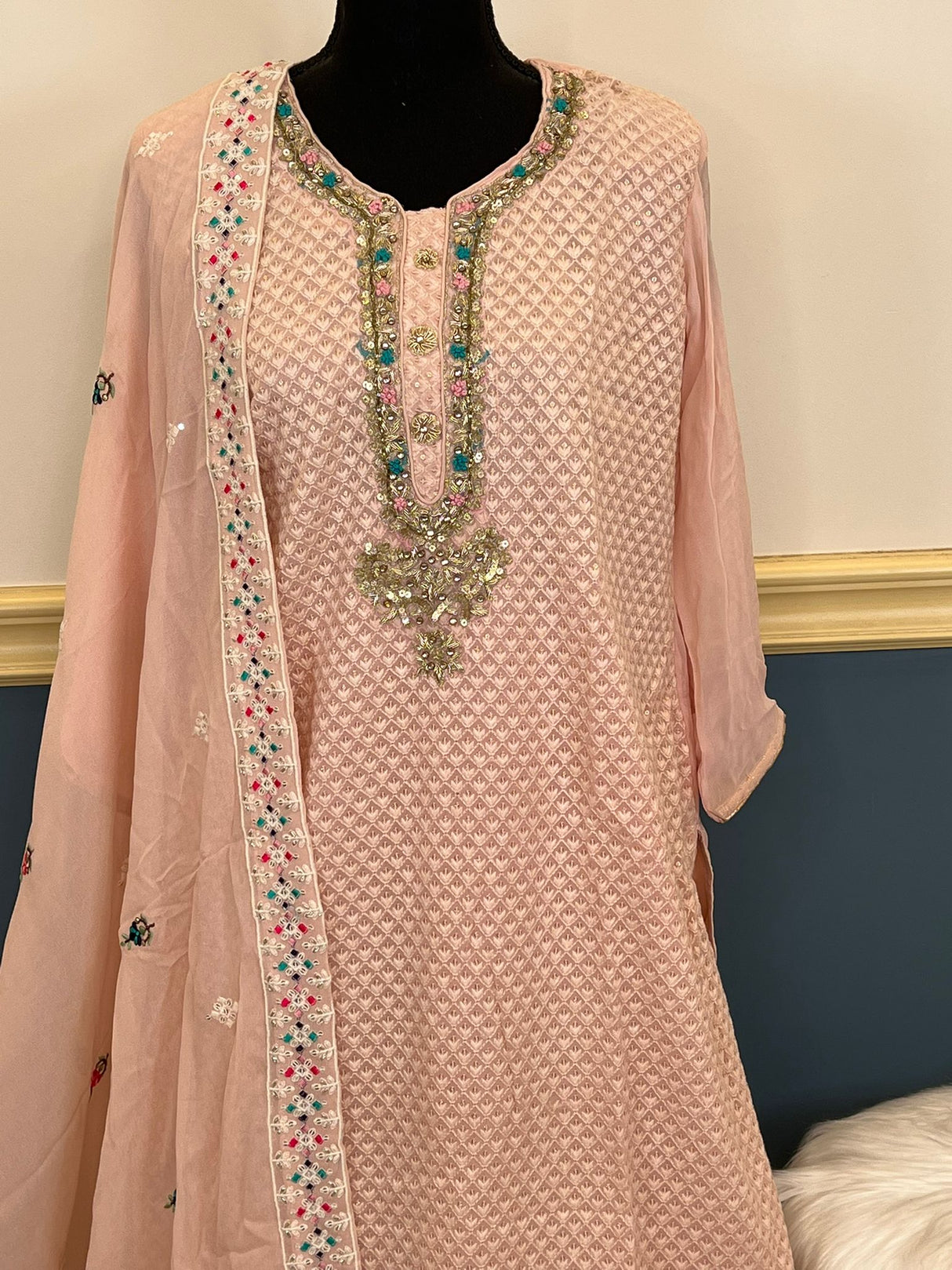 Exclusive Indian boutique collection (zardosi work with skirt)