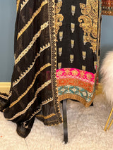 Pakistani Stitched Embroidered lawn Salwar kameez ready to ship