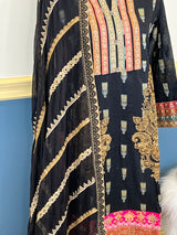 Pakistani Stitched Embroidered lawn Salwar kameez ready to ship
