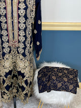 Pakistani Embroidered Luxury Party wear Ready To Ship