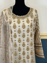 Pakistani Embroidered Luxury Party wear Ready To Ship