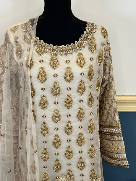 Pakistani Embroidered Luxury Party wear Ready To Ship