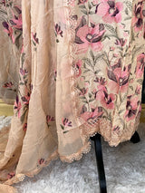 Pakistani Stitched Luxury Embroidered lawn Salwar kameez ready to ship