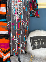 Indian Cotton Stitched Embroidery Suit Ready To Ship