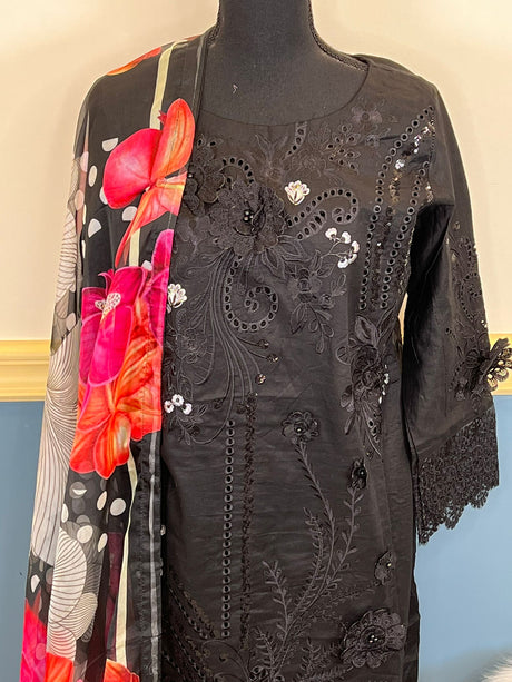 Luxury Embroidered lawn Ready To Ship