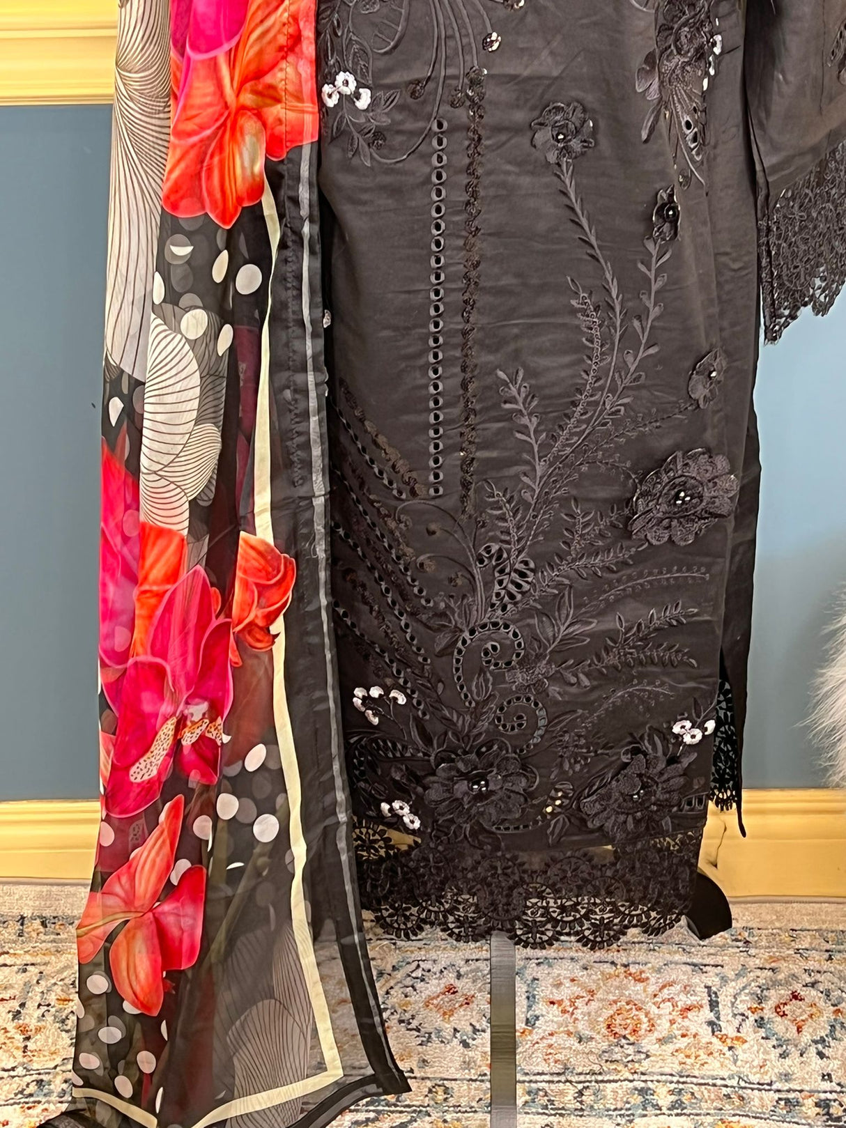 Luxury Embroidered lawn Ready To Ship