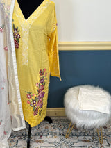 Luxury Embroidered lawn Ready To Ship