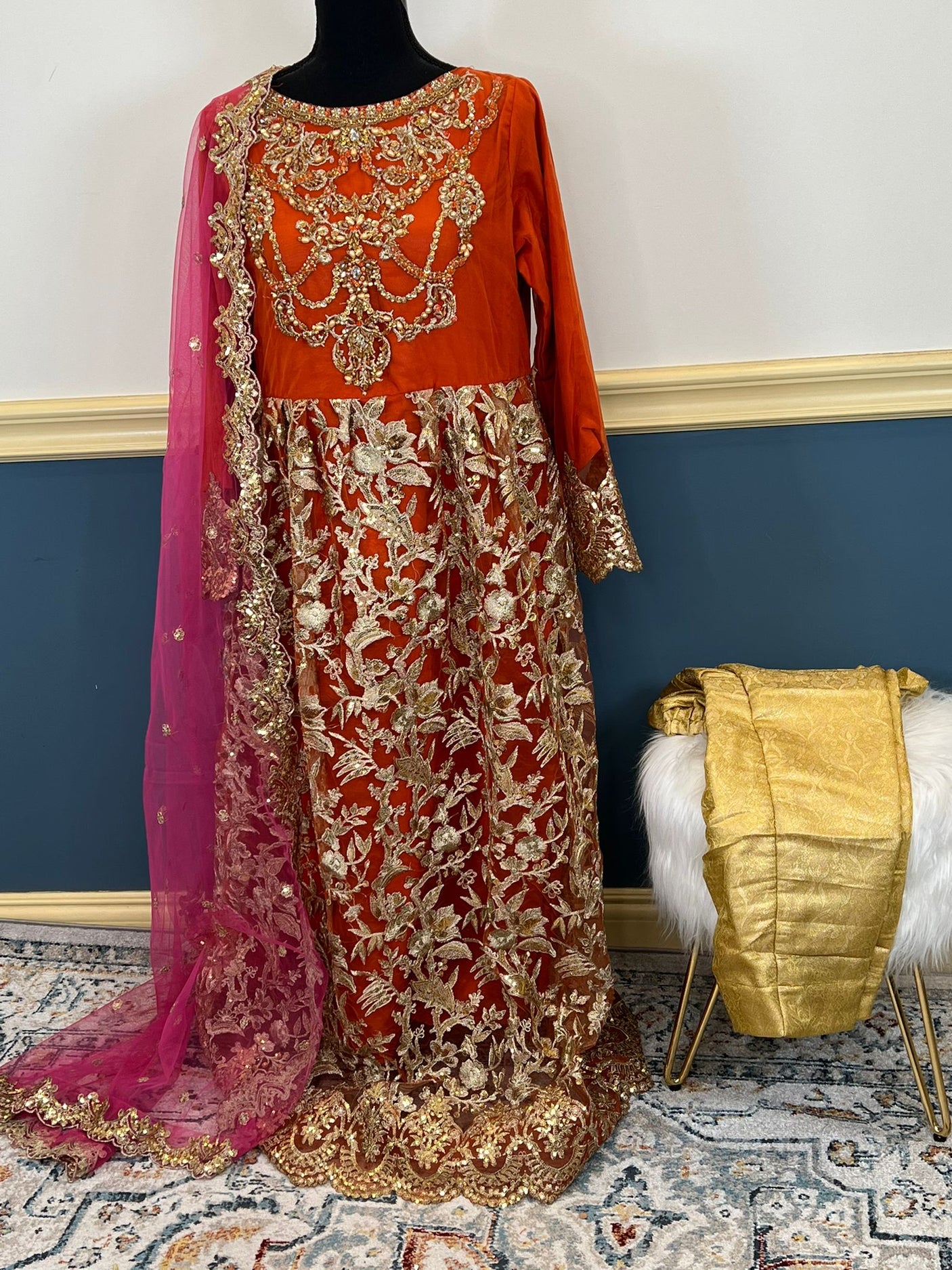 Pakistani Embroidered Luxury Chiffon Party wear Ready To Ship